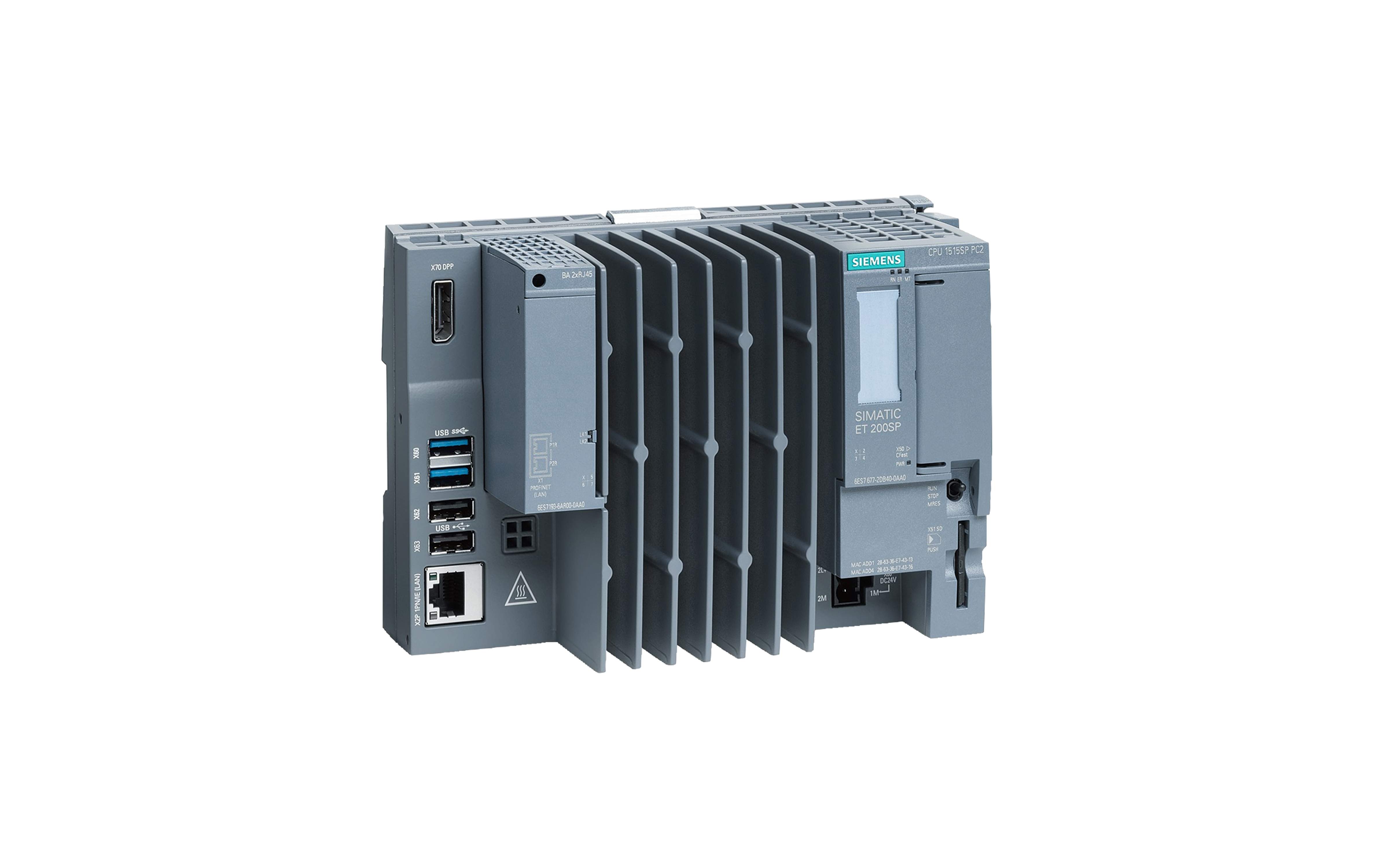 سی پی یو سری ET 200SP مدل CPU 1515SP PC2 T + HMI 128PT با کد فنی 6ES7677-2VB42-0GK0